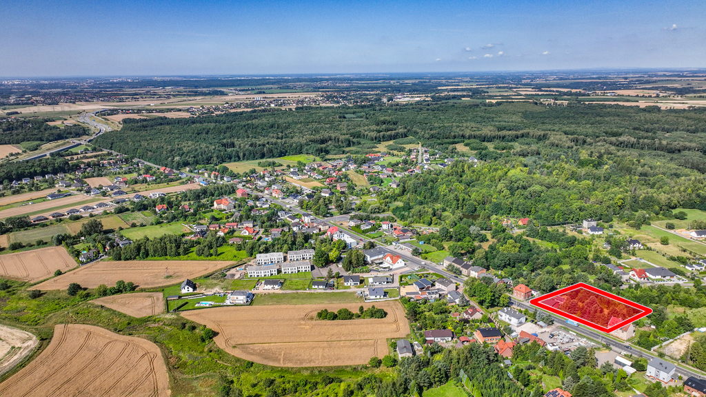 Działka budowlana blisko A1!