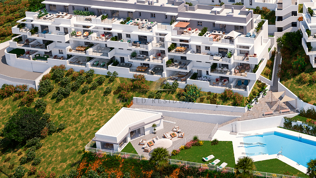 Apartamenty z widokiem na morze i pole golfowe