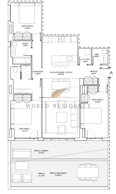 Nowoczesne apartamenty z widokiem na morze