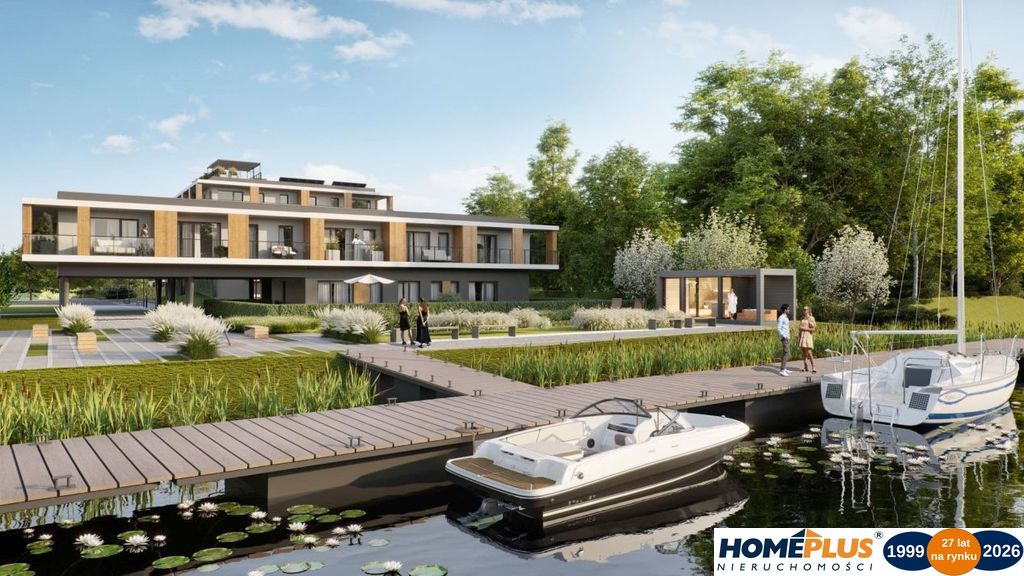 0%, Apartament nad J.Dąbie, osiedle z mariną