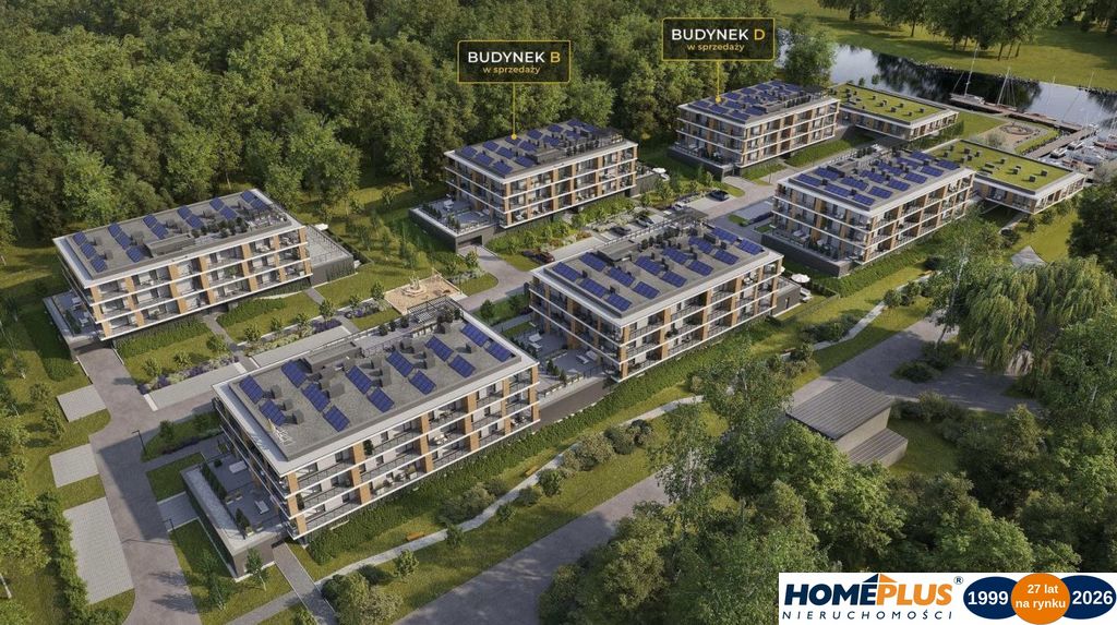 0%, Apartament nad J.Dąbie, osiedle z mariną