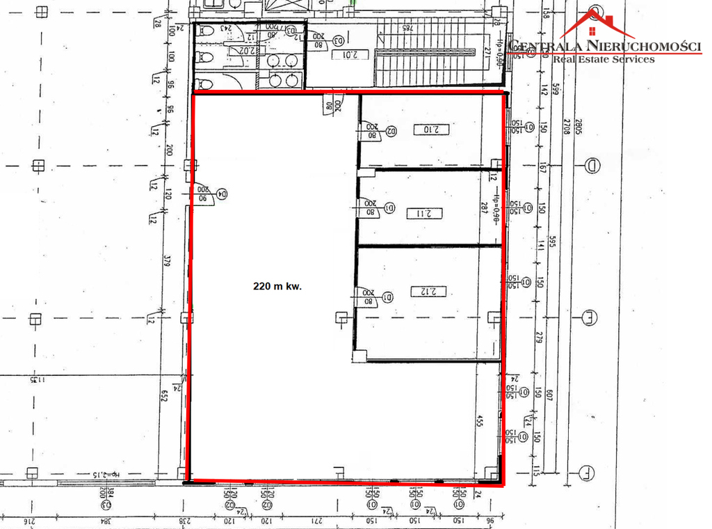 Lokal 220 - 30 m2/  Toruń - Mokre