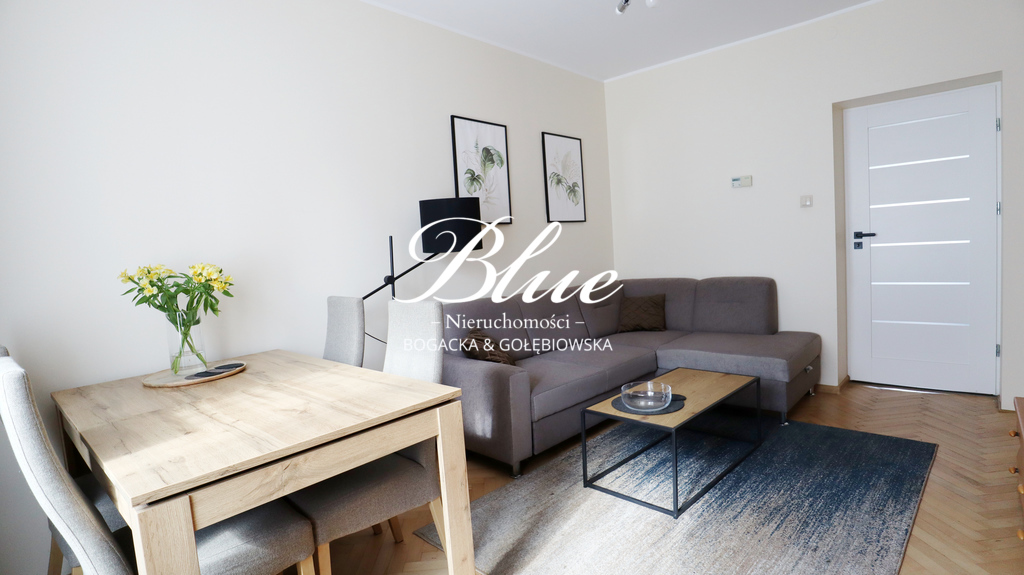 Dwupokojowe mieszkanie - piwnica + komórka + ogród