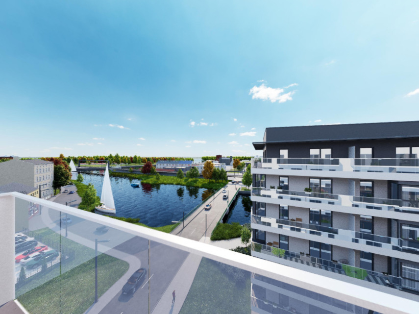 Luksusowy apartament z widokiem na rzekę