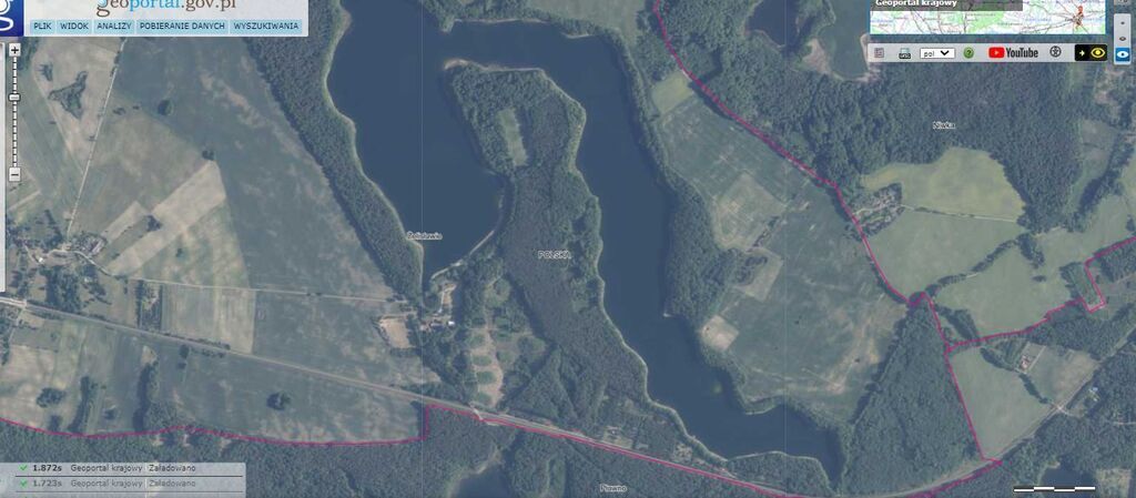 Dz.1.3409ha,Żelisławie,gmCzaplinek,J.Kaleńskie,las