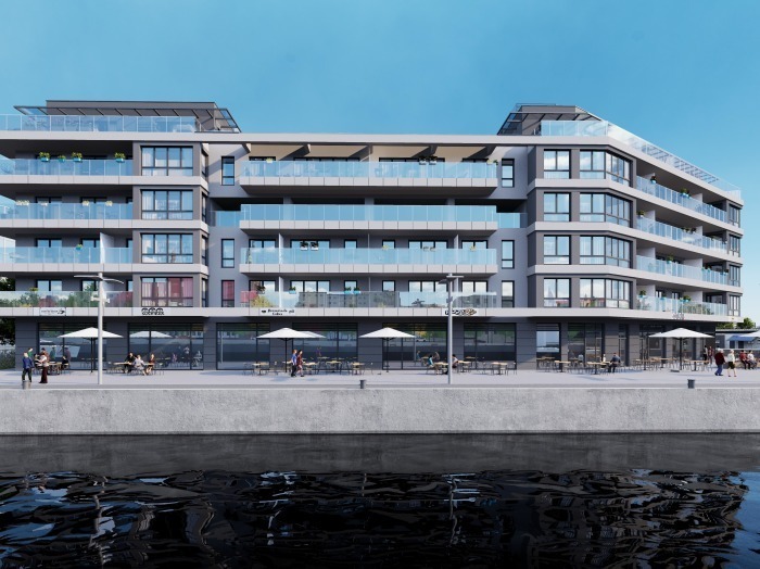 Luksusowy apartament z widokiem na rzekę