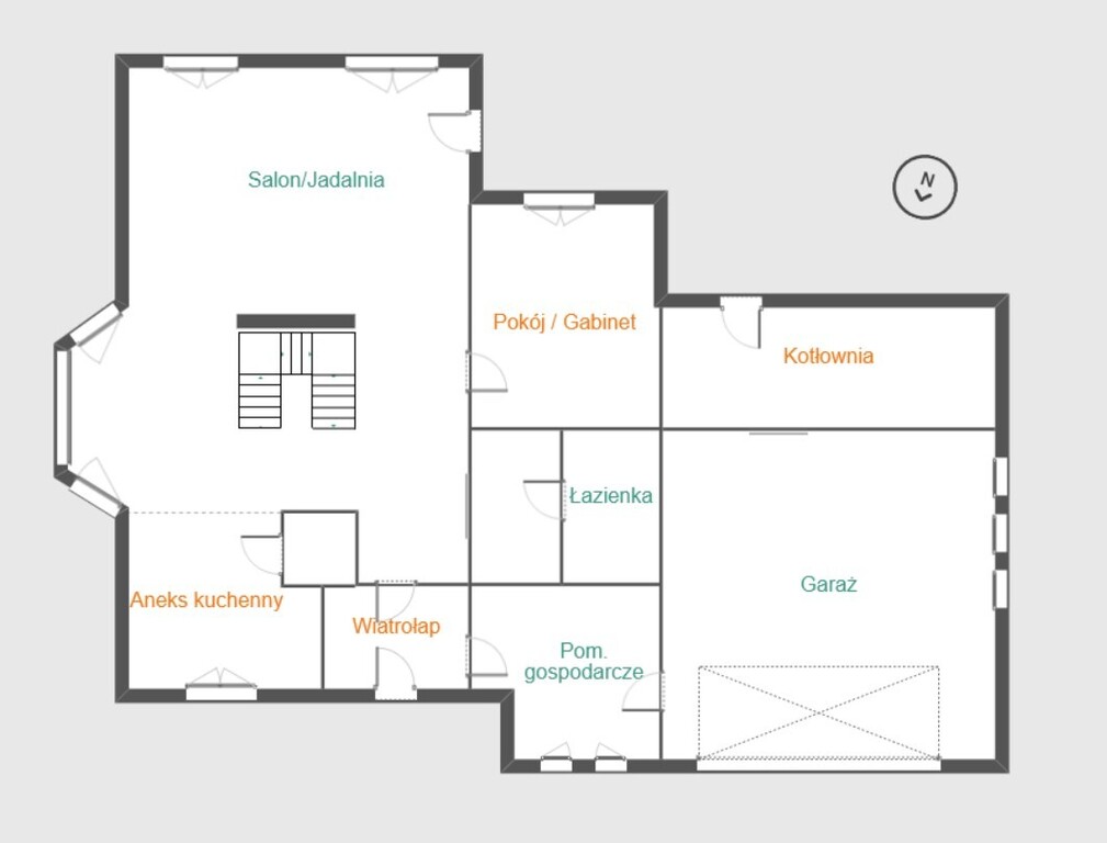 stylowy dom, duża działka, zaciszna okolica