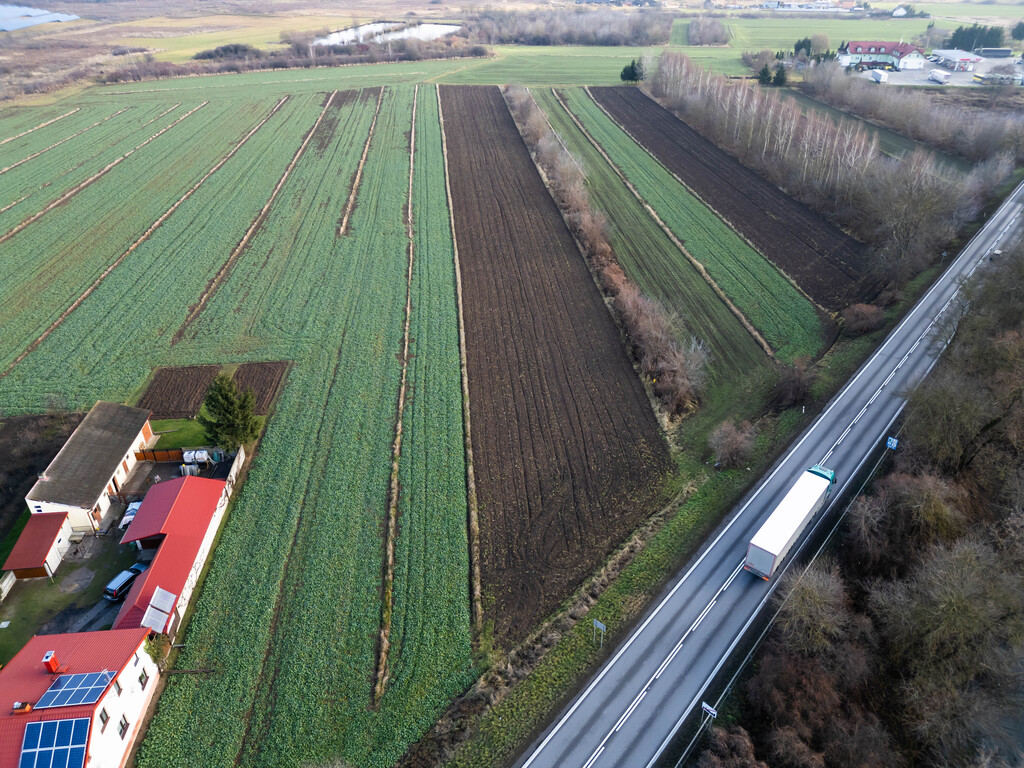 Działka usługowa 7675m2 przy drodze 9, Kunów