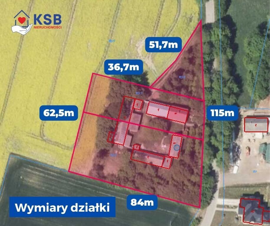 Urocze siedlisko, 2 domy, piękna działka, 5633m2