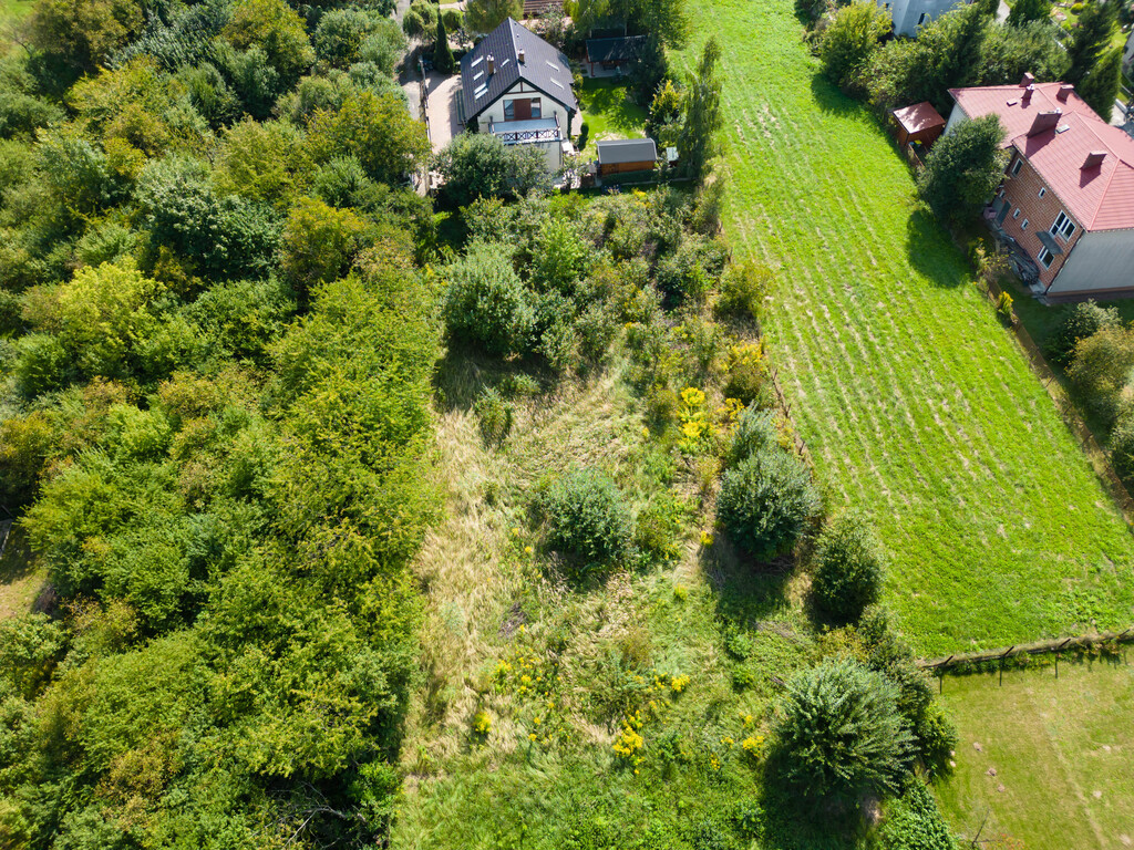 Działka w Szewnie 1515m2 ostatnia przy drodze
