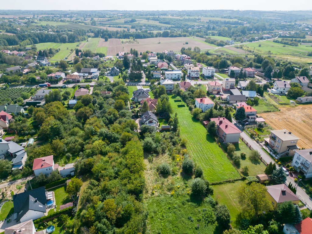 Działka w Szewnie 1515m2 ostatnia przy drodze