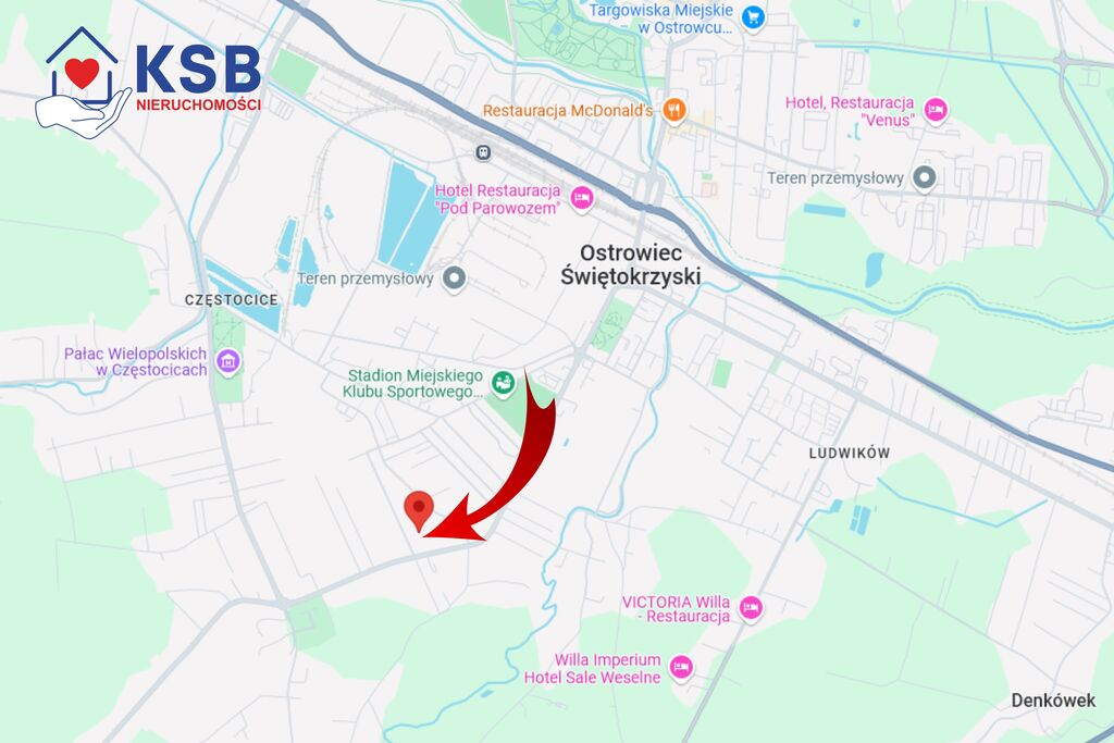 Działka w Szewnie 1515m2 ostatnia przy drodze