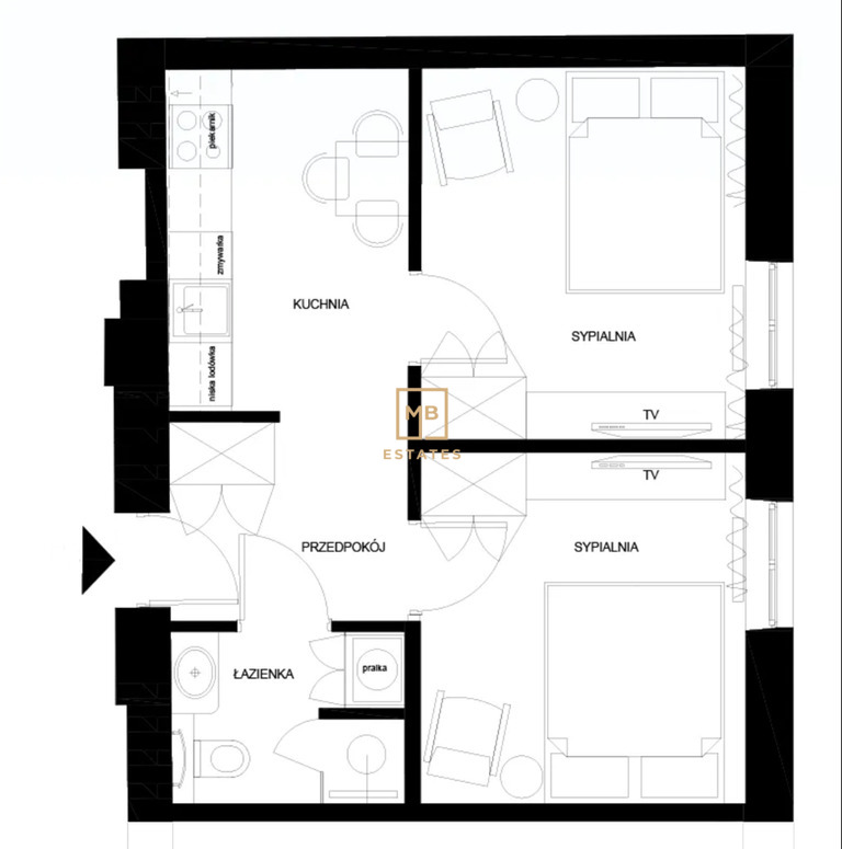 Nowoczesny apartament w centrum Kazimierza