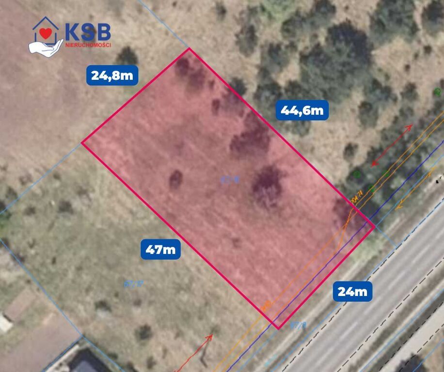Ustawna działka - Sudół 1124m2