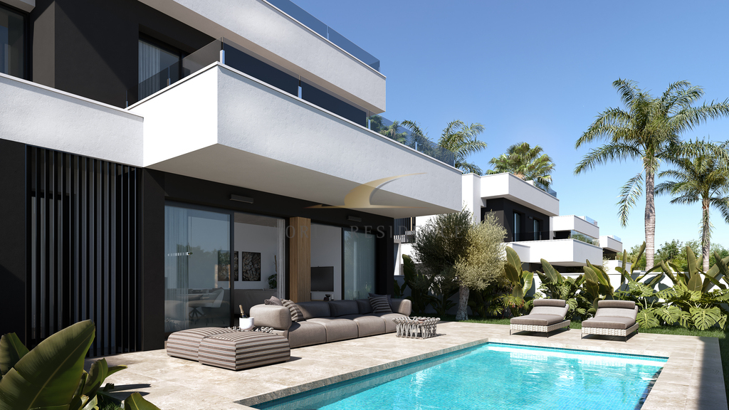 Piętrowa willa przy jeziorach solankowych