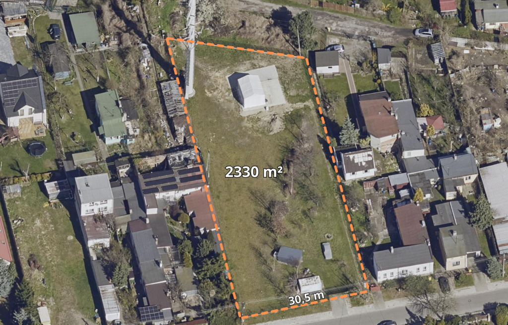 Działka inwestycyjna na Chojnach