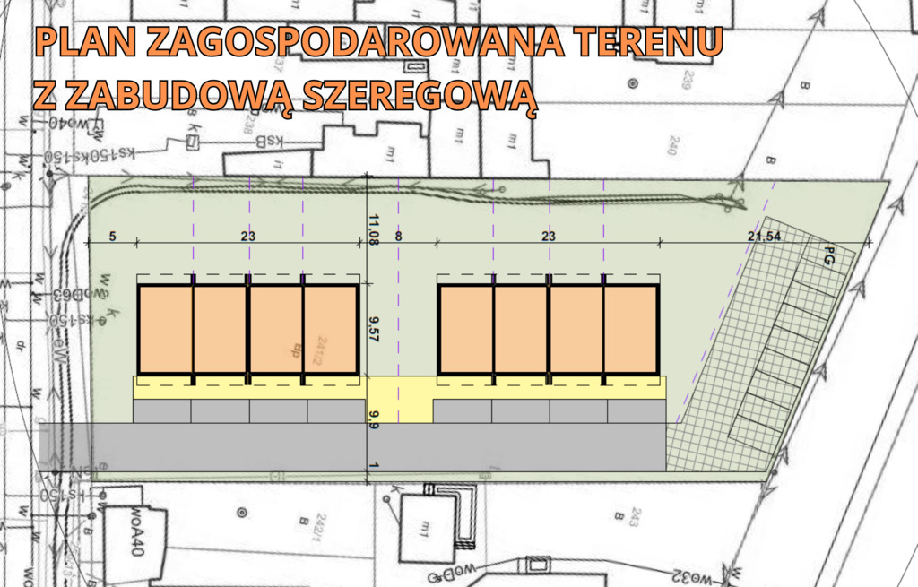 Działka inwestycyjna na Chojnach