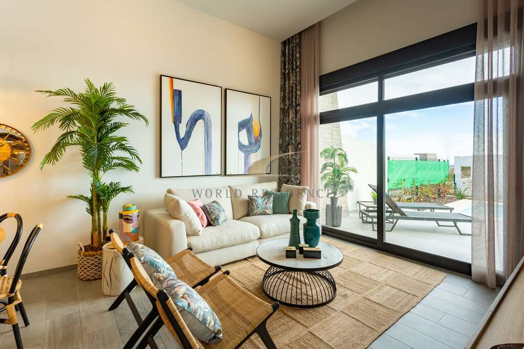 Bliźniaki z basenem przy polu golfowym La Finca