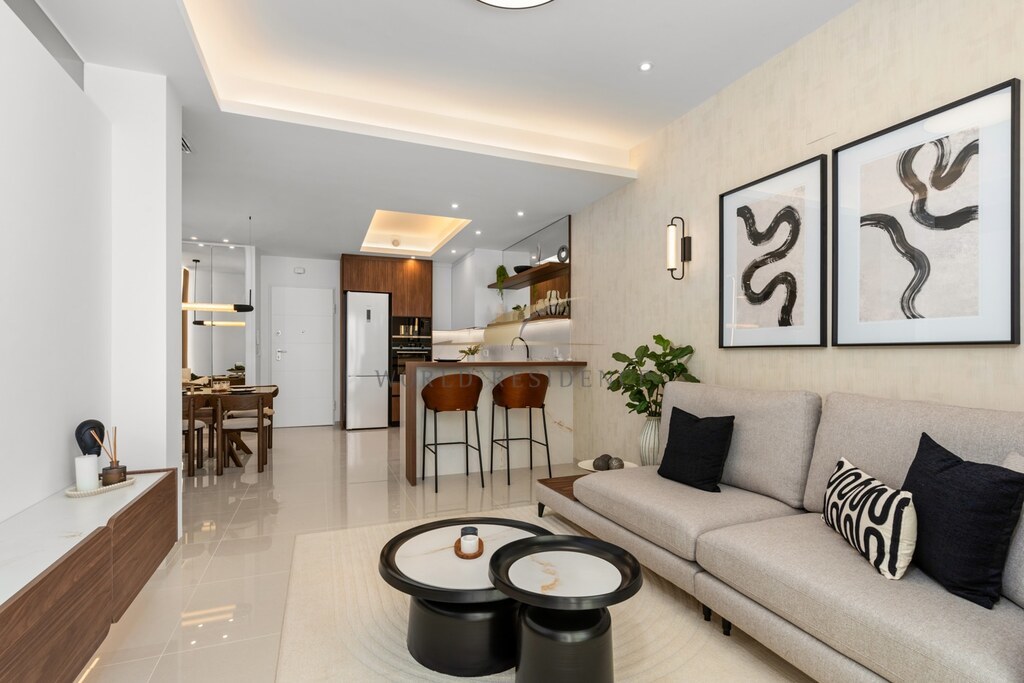 Apartament z ogrodem i basenem w Ciudad Quesada