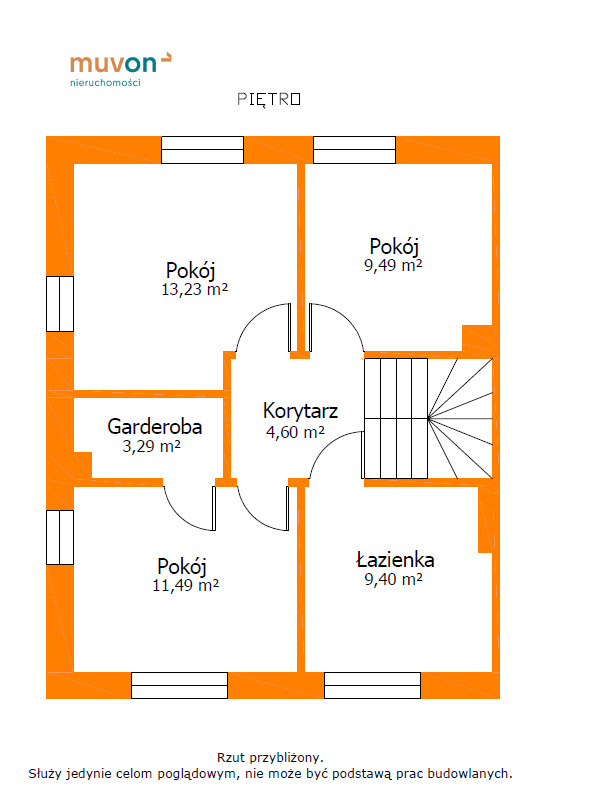 Pół bliźniaka 108 m² w Płotach k. Zielonej Góry