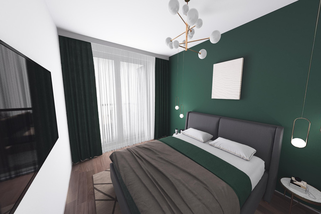 Apartament przy Lesie Popioły – Łódź, ul. Tabelowa