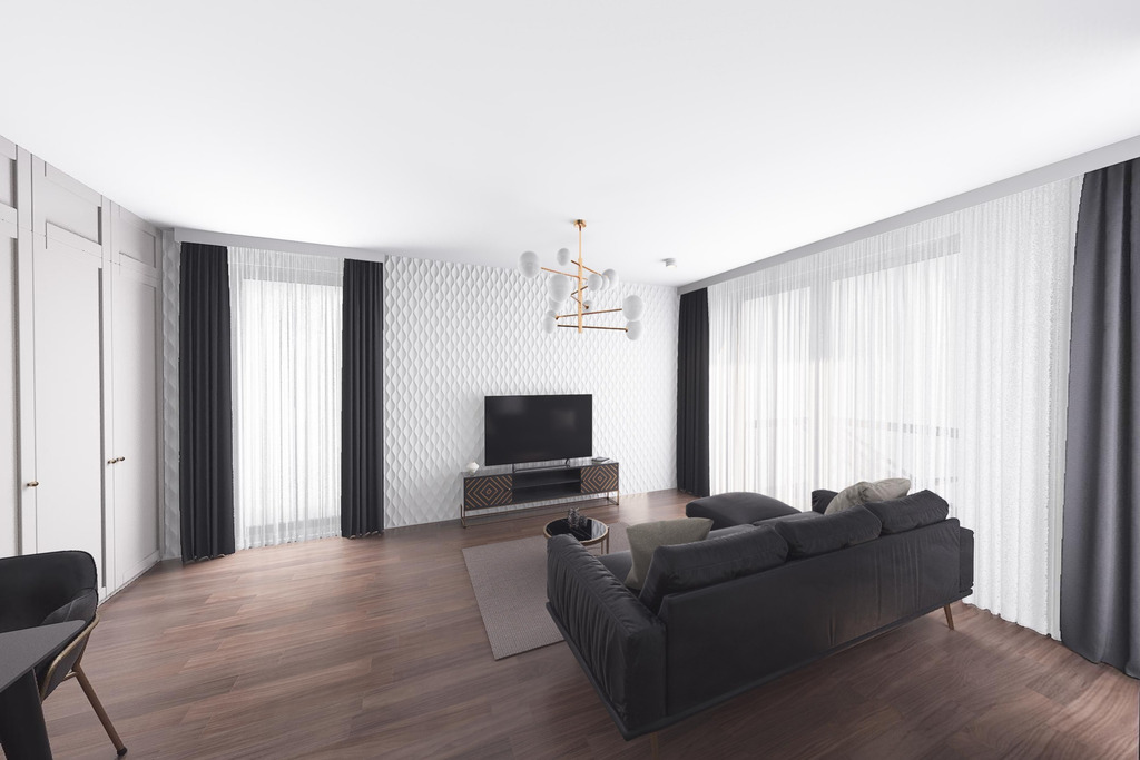 Apartament przy Lesie Popioły – Łódź, ul. Tabelowa