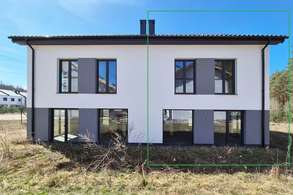 Pół bliźniaka 108 m² w Płotach k. Zielonej Góry