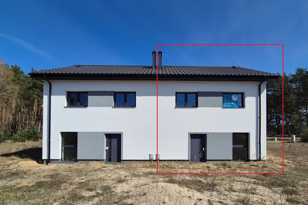 DOM 108 m² w Płotach k. Zielonej Góry-super cena