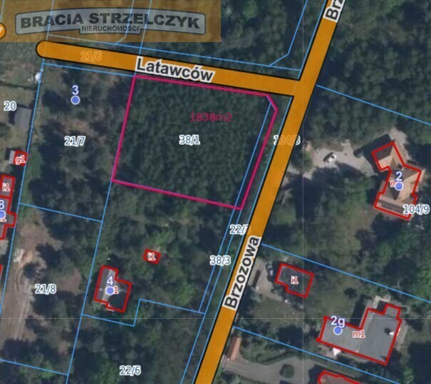 Działka budowlana  Warszawianka 25 km od Warszawy.