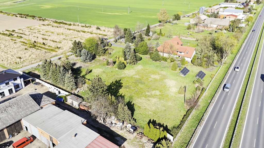 Działka 3856 m² z WZ - idealna pod inwestycję