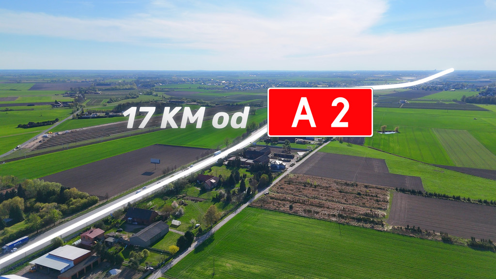Działka 3856 m² z WZ - idealna pod inwestycję