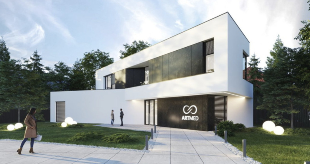 Działka budowlana z owadem naprzeciwko!