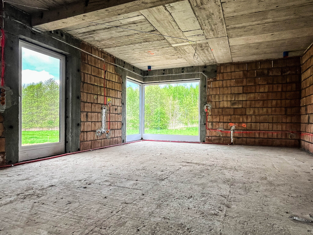 Nowe domy bliźniacze – surowy stan, Krasne
