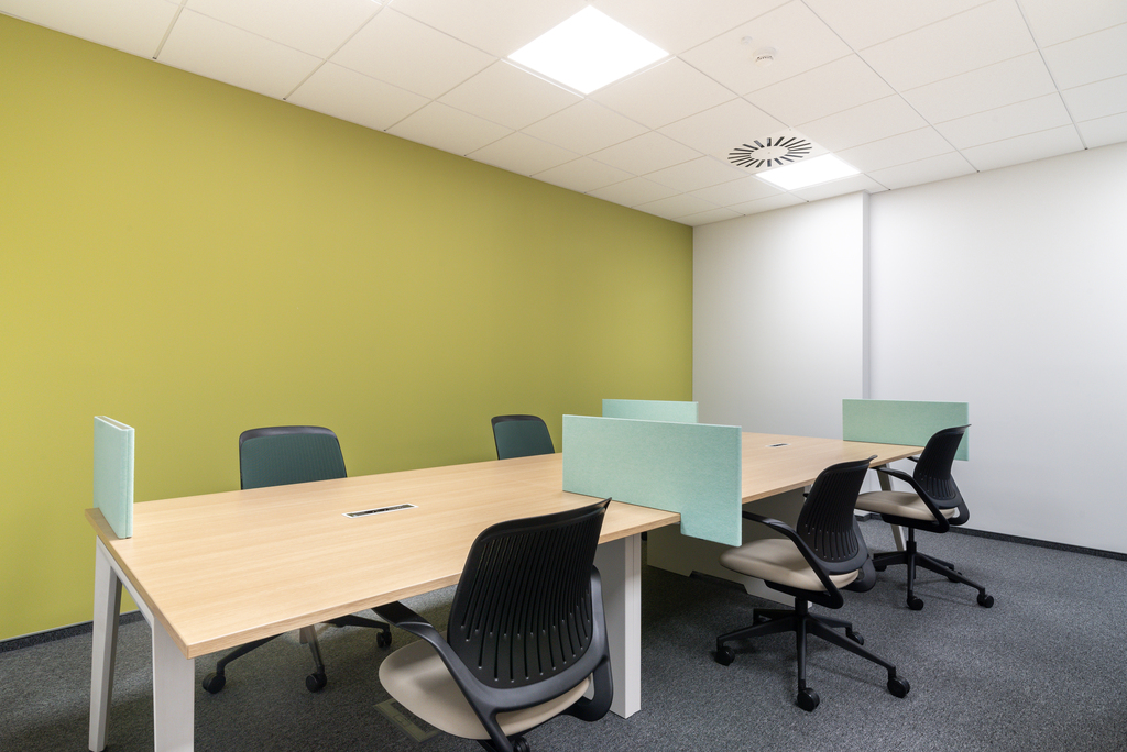 Biurową na planie otwartym.