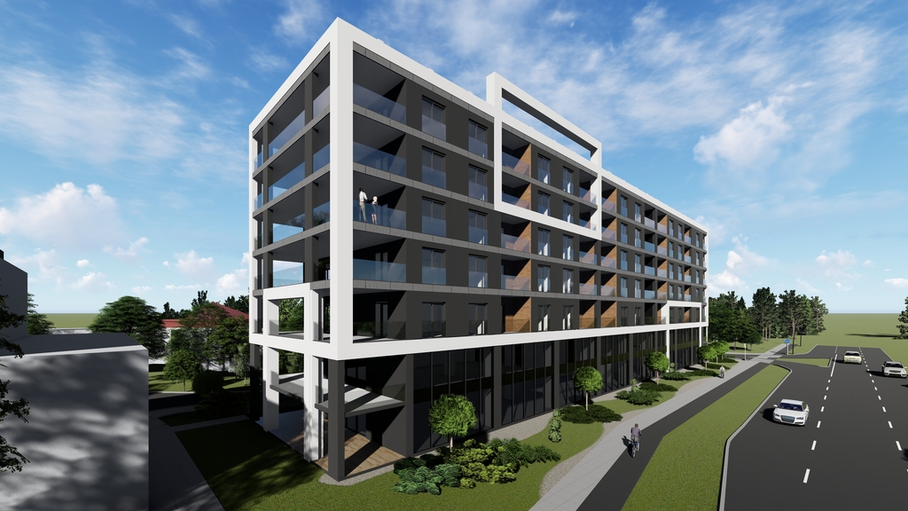 Nowoczesny obiekt komercyjny, do aranżacji