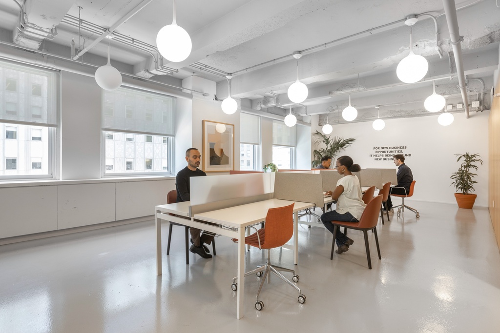 Miejsce w przestrzeni coworkingowej Platinium