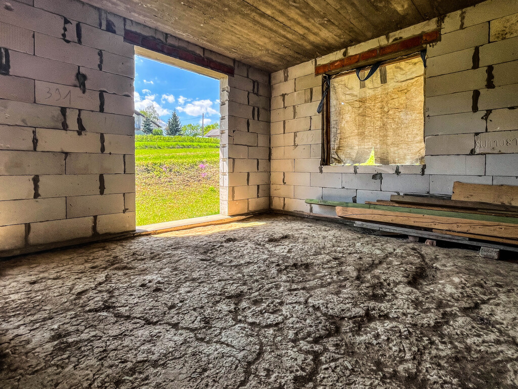 Dom 122 m² w Golcowej, stan surowy otwarty