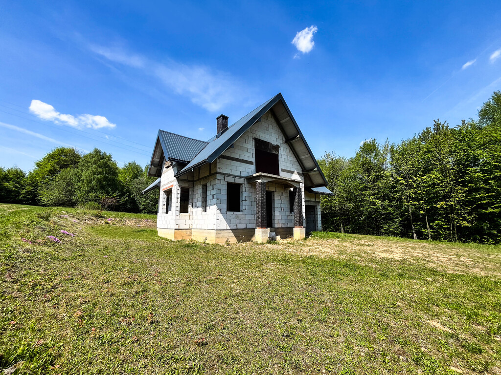 Dom 122 m² w Golcowej, stan surowy otwarty