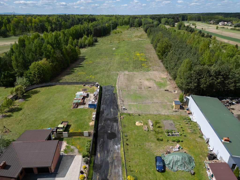 Działka pod dom w Magoniach pod lasem - 1200m2