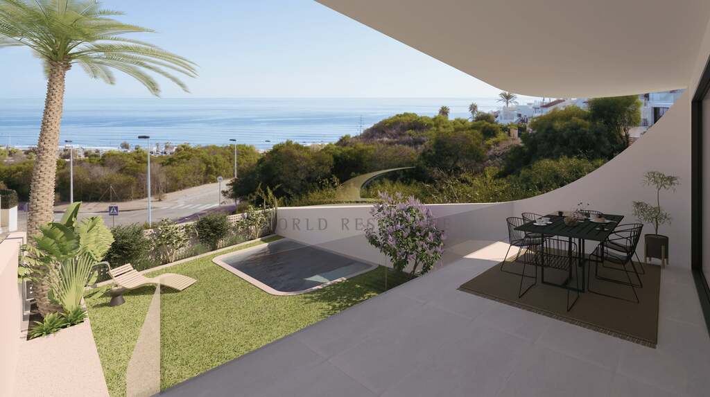 Apartamenty z widokiem na morze w La Mata