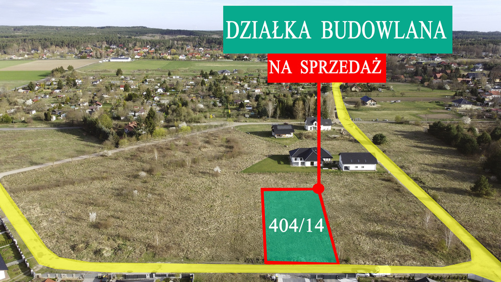 14.50 ar - piękna działka - Droszków REZERWACJA