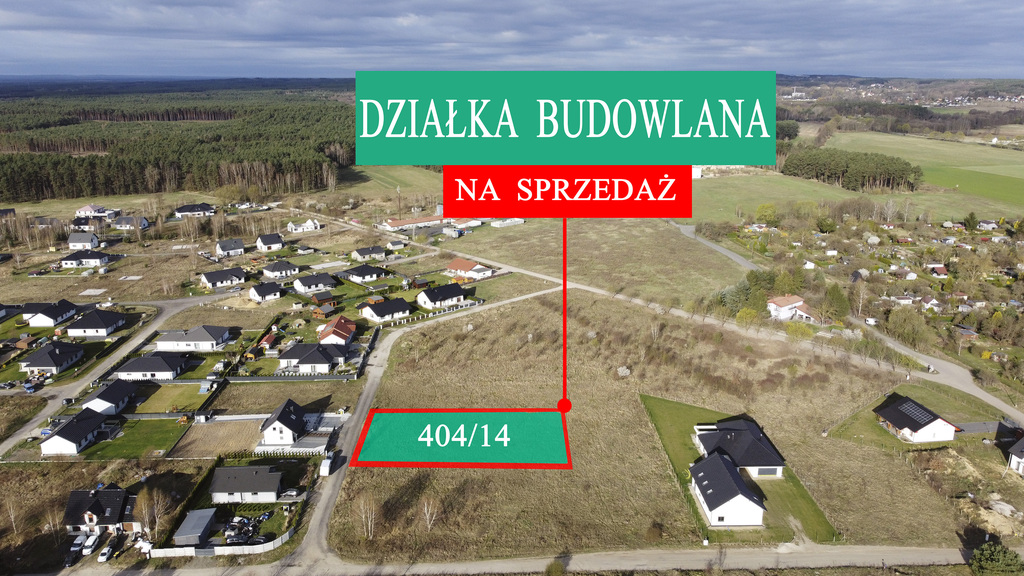14.50 ar - piękna działka - Droszków REZERWACJA