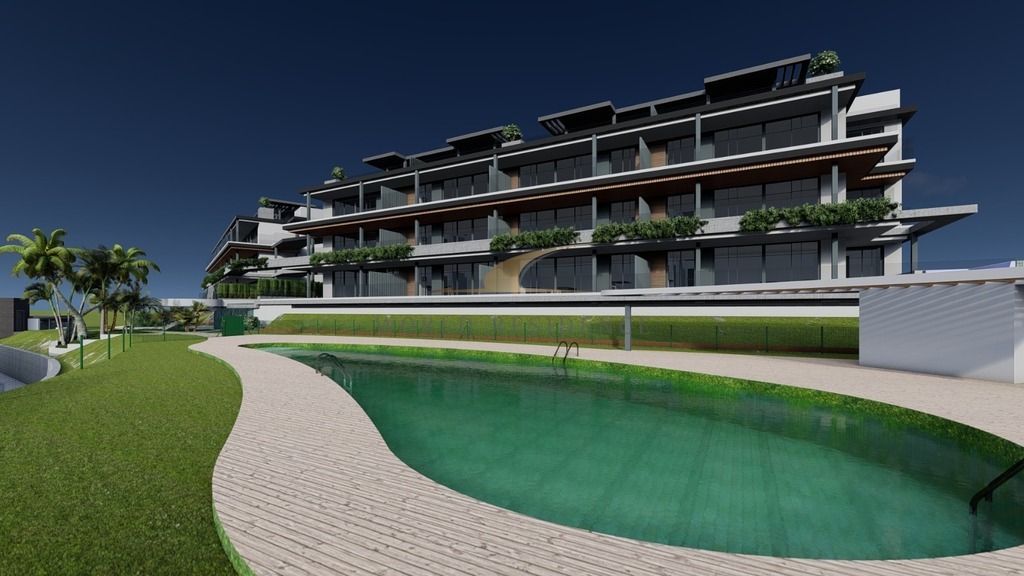 Apartamenty z widokiem na morze blisko golfa