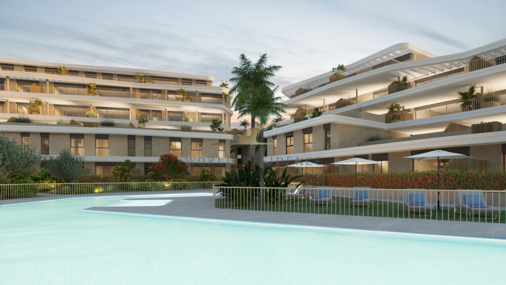 Apartamenty z widokiem na morze blisko golfa