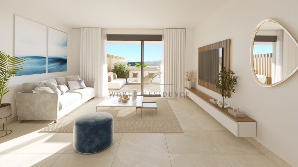 Apartamenty z widokiem na morze blisko golfa