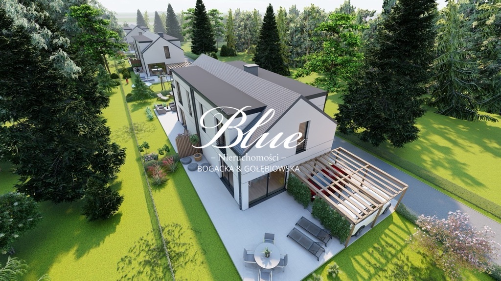 Bliźniak w Wołczkowie, 4 pokoje z dużym ogrodem