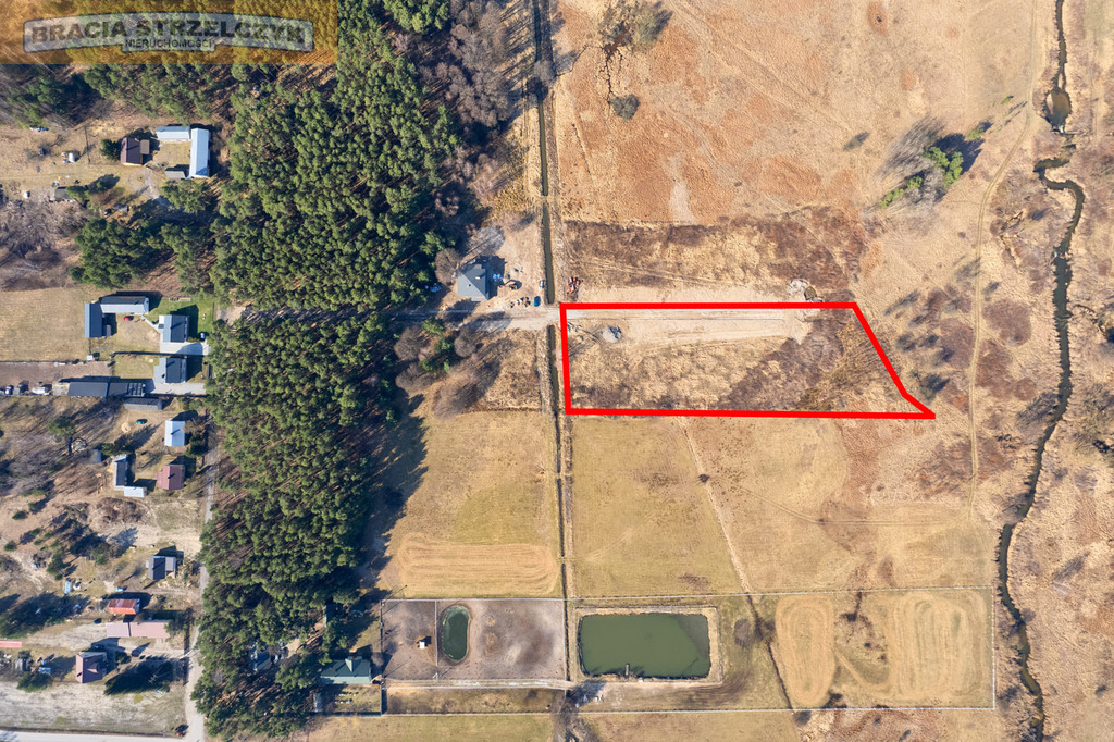 Działka (budowlana) z możliwością podziału