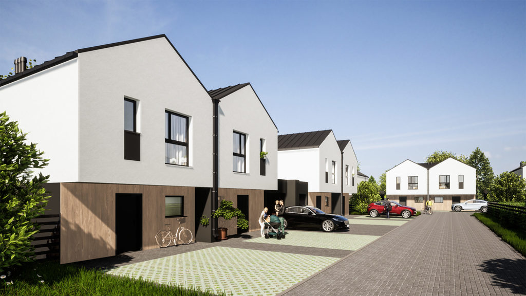 Przestronny dom z ogrodem i garażem