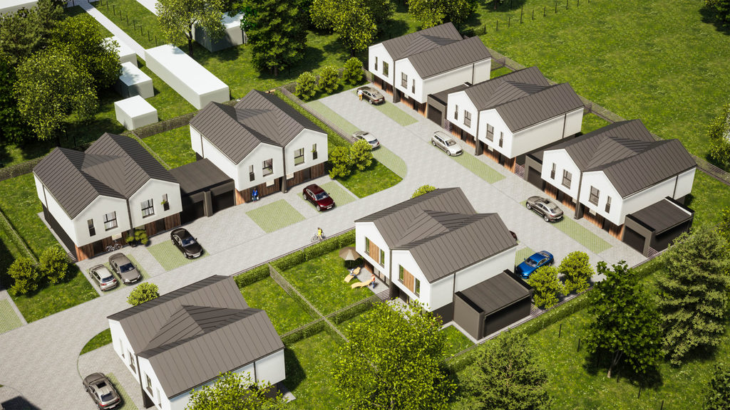 Przestronny dom z ogrodem i garażem