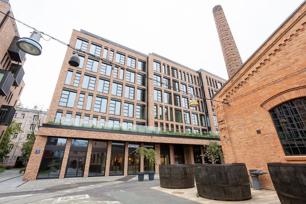 Postaw na biuro wirtualne Spaces Koneser Building